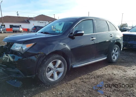 2013 Acura Mdx Technology Package from USA, damaged, VIN 2HNYD2H4XDH512323